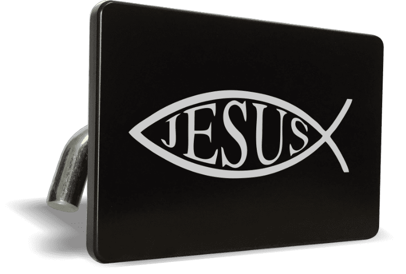 Jesus Fish - Tow Hitch Cover